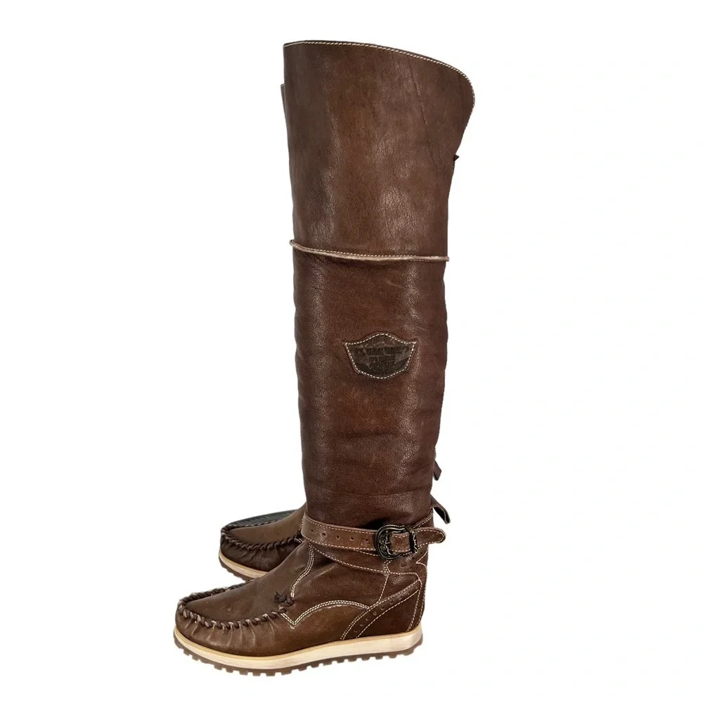 El Vaquero Tuscan Tall Boots 38